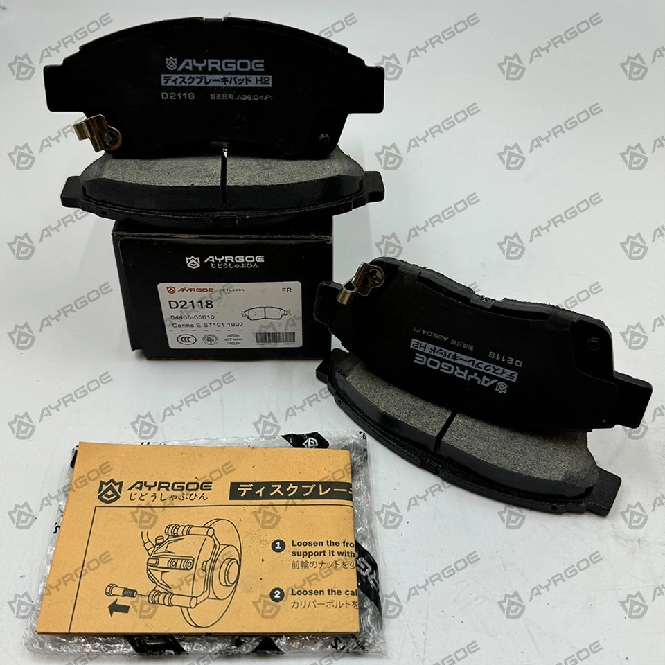 D2118 Toyota Camry XV10 XV20 E T190 için fren balataları