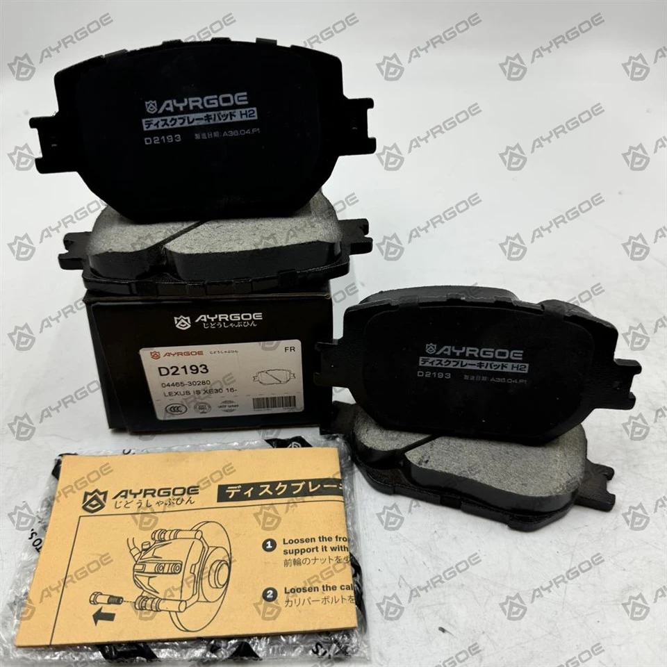 D2193 Lexus için fren balataları XE30