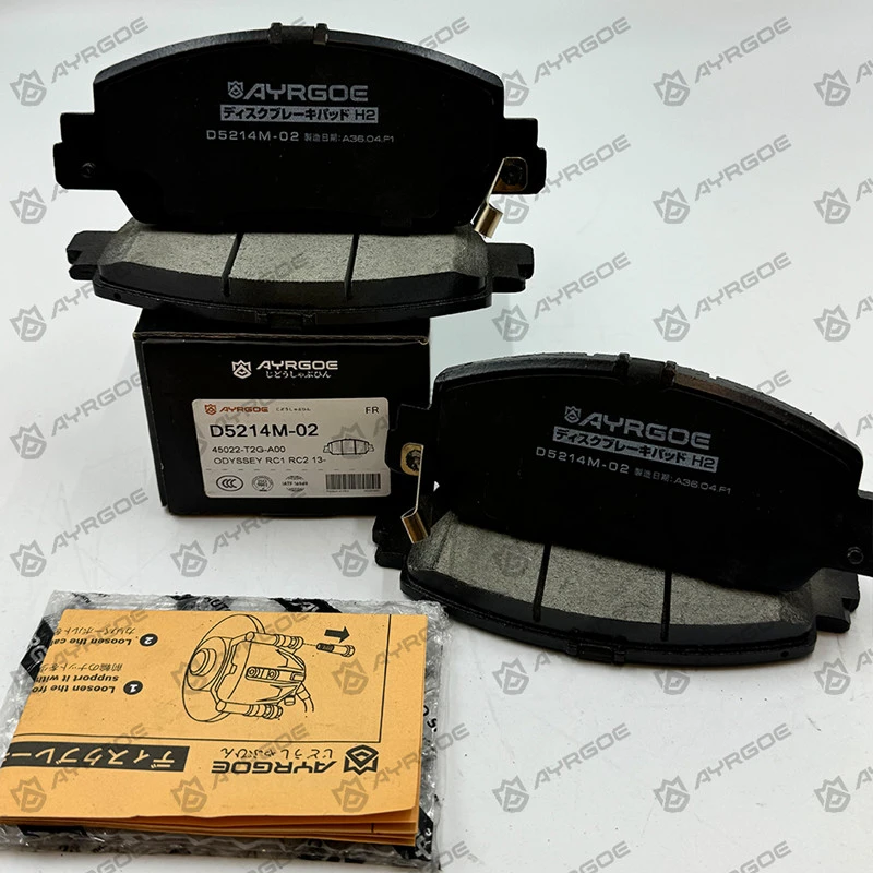 Honda Odyssey RC1 RC2 için D5214M fren balataları