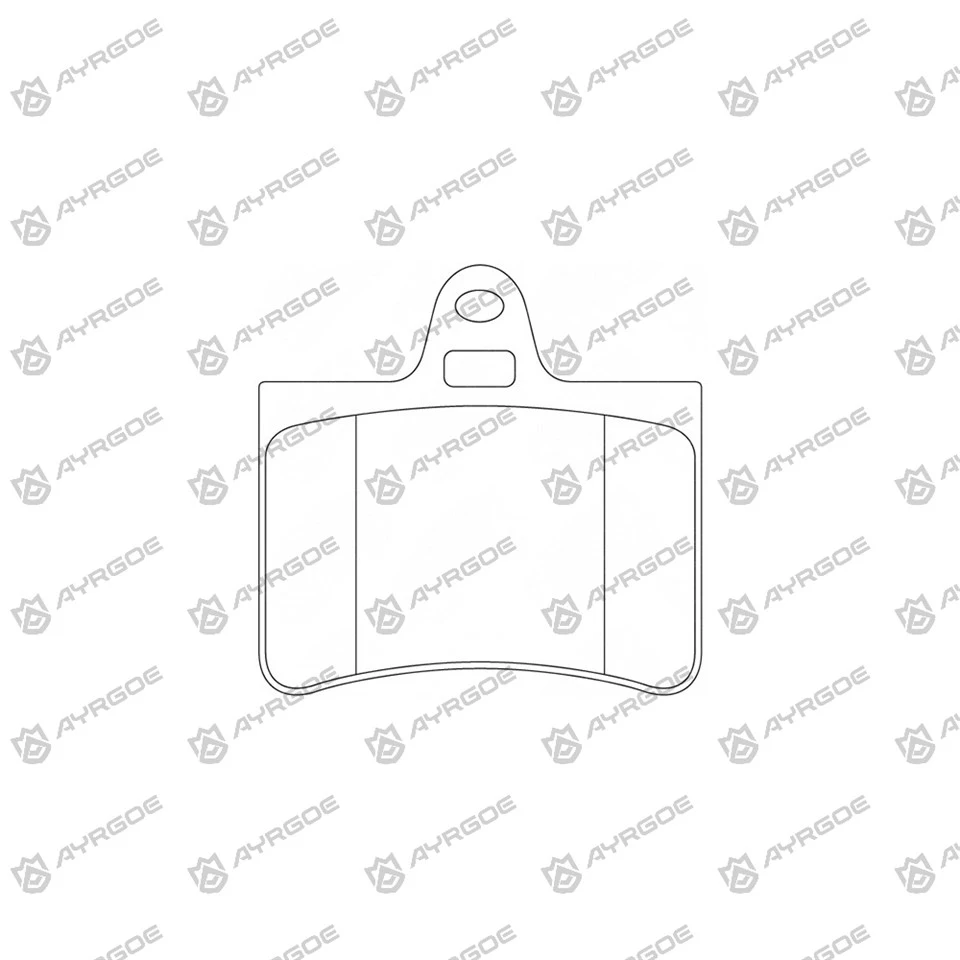 PN0193 GAC Trumpchi GS8 GAC6500 için Fren Yoldaşları