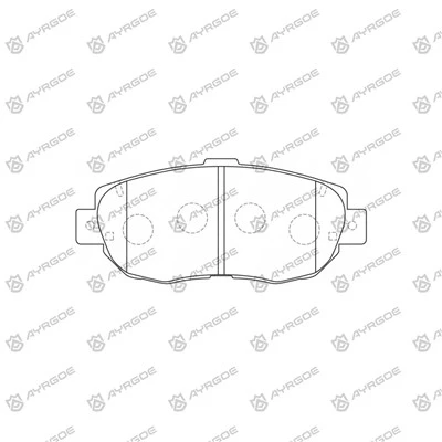 446514080 Toyota Altezza SXE10 için fren balataları