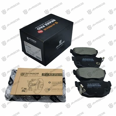 D1044 Hyundai Elantra XD J1 J2 için fren balataları