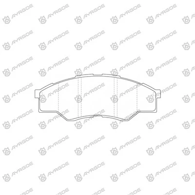 D2303 Toyota için Fren Yoldaşları